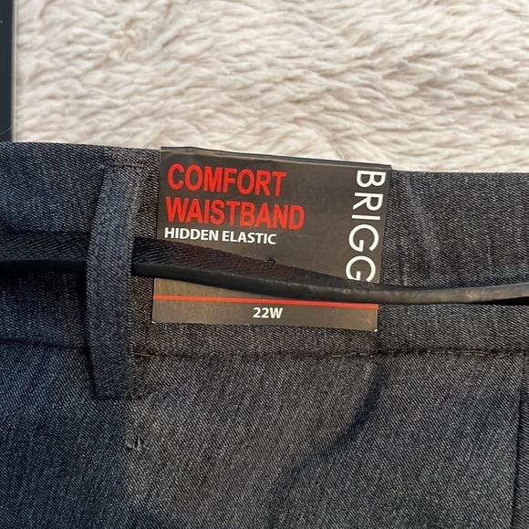 NWT Briggs Hidden Elastic Pants Size 22W - Picture 4 of 7